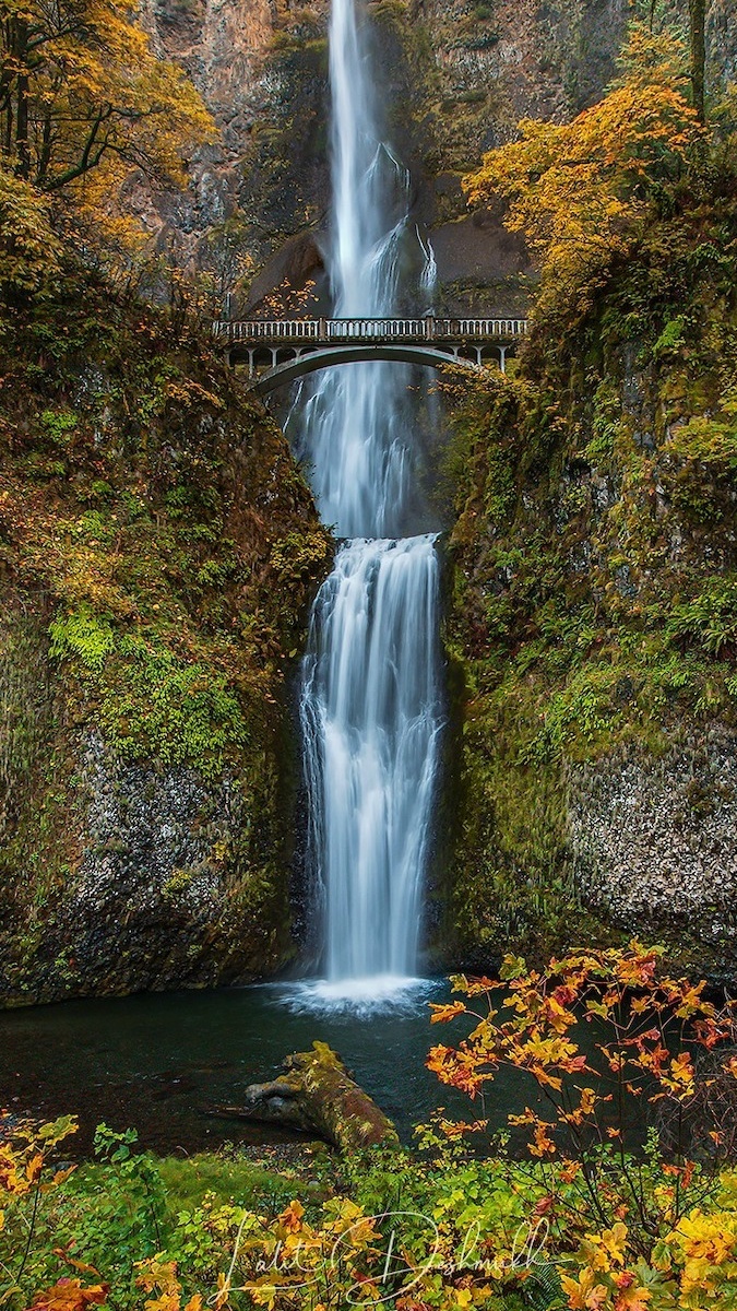 Wodospad Multnomah Falls