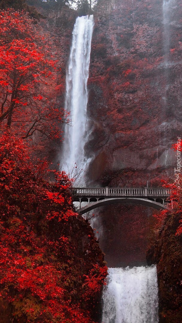 Wodospad Multnomah Falls