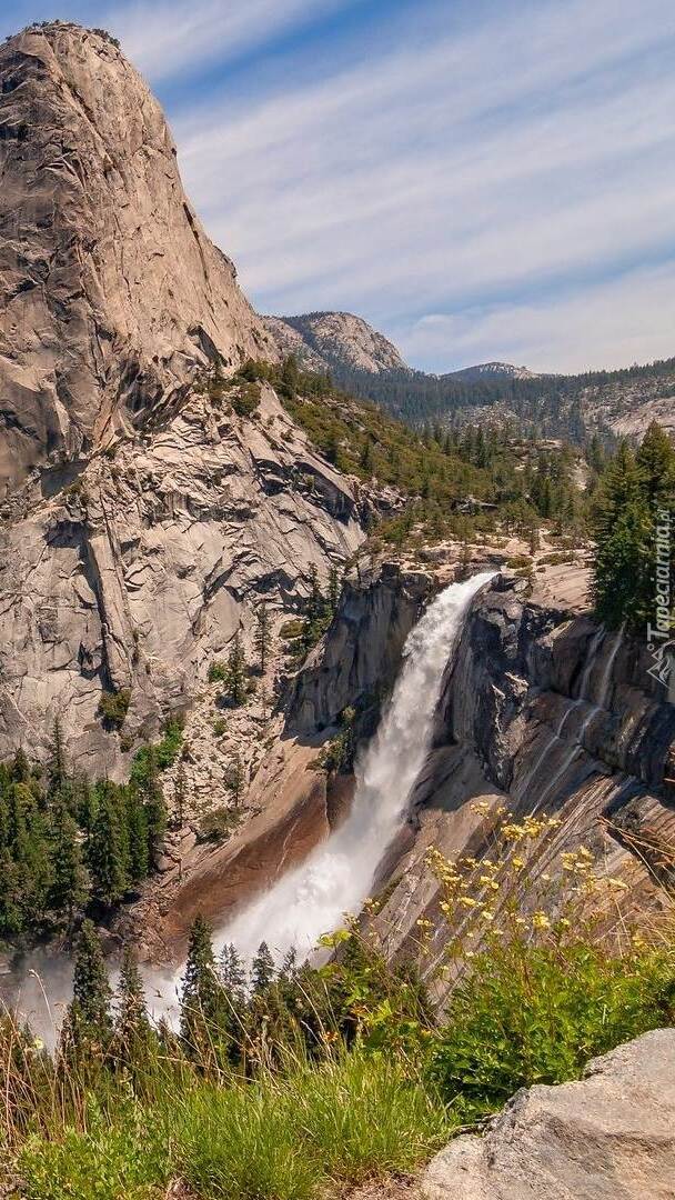 Wodospad Nevada Fall