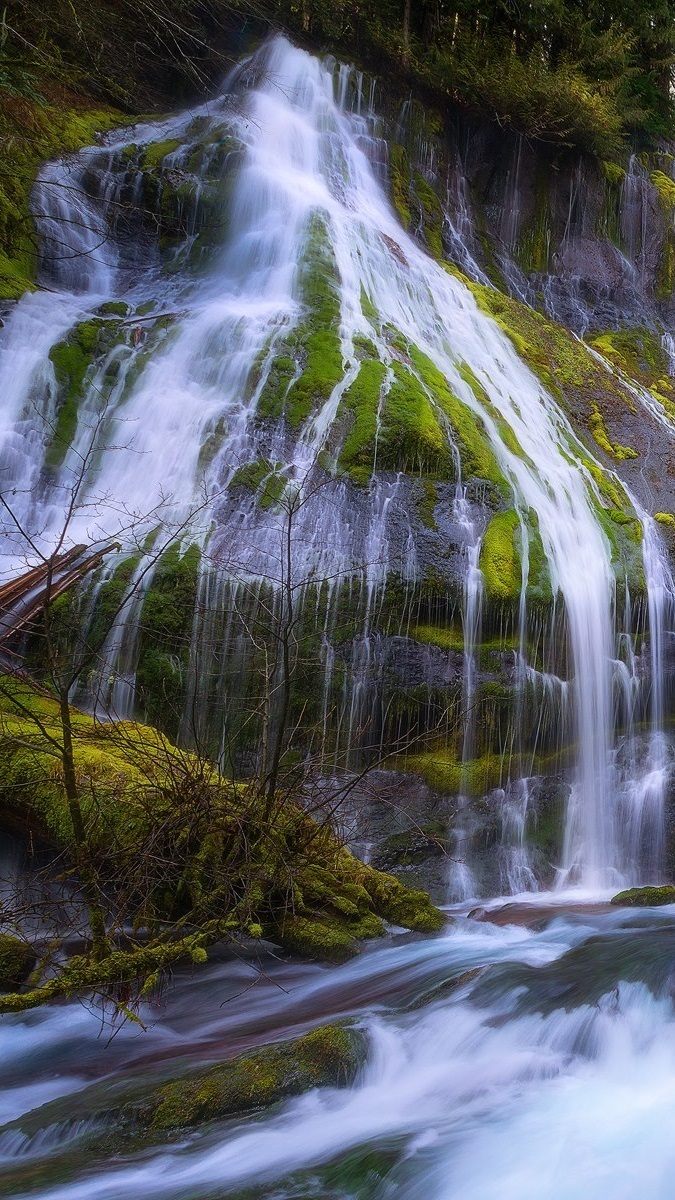 Wodospad Panther Creek Falls