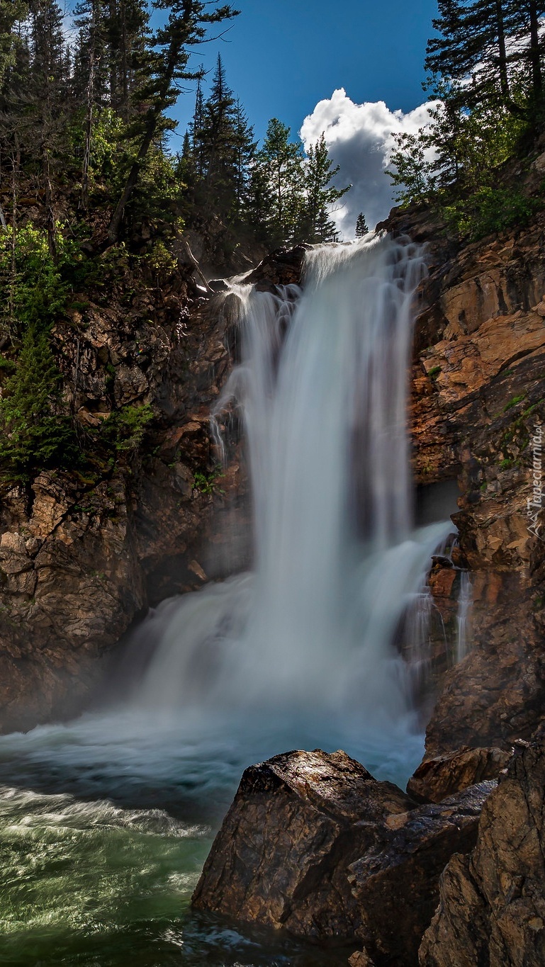 Wodospad Running Eagle Falls