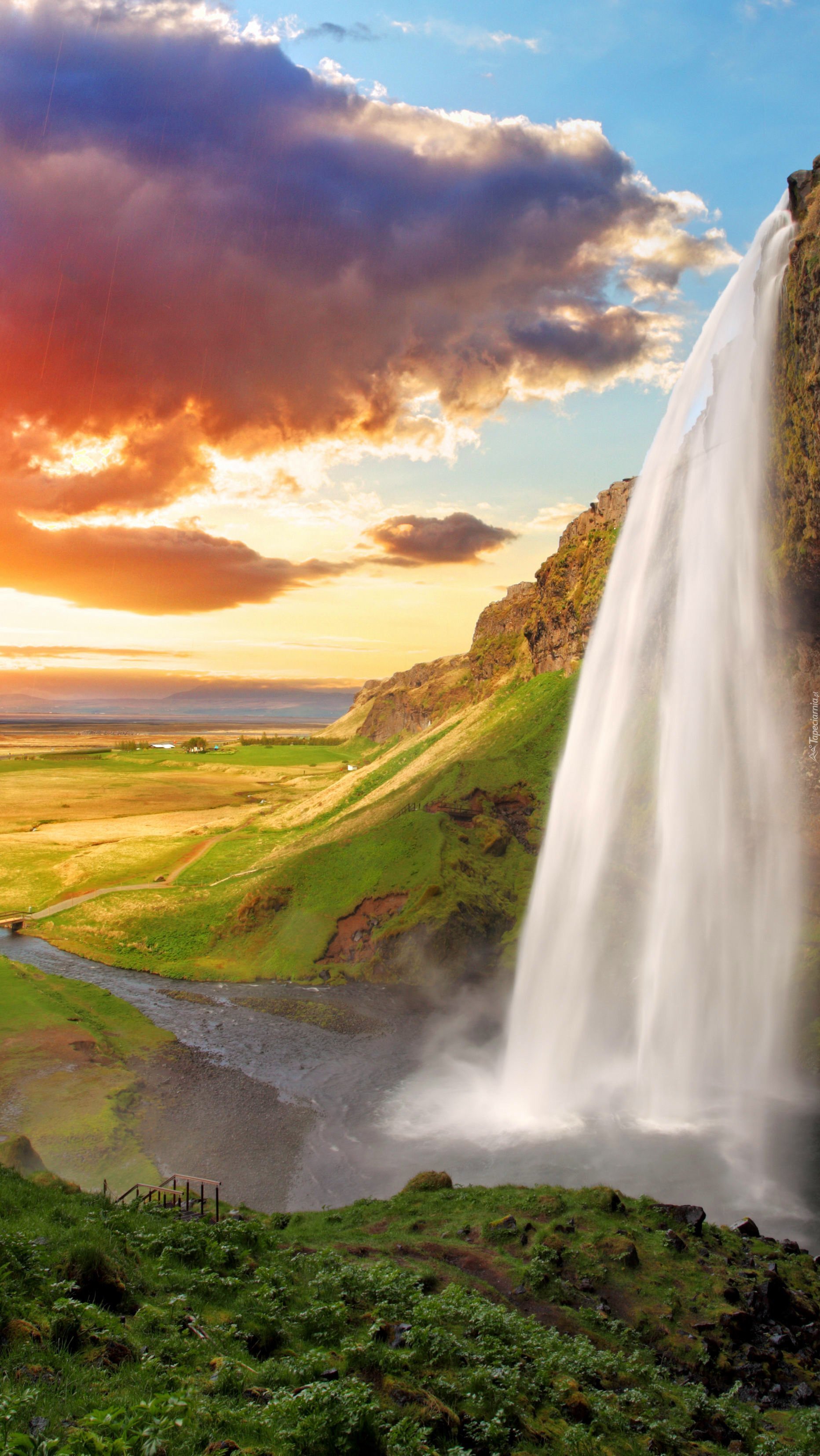 Wodospad Seljalandsfoss