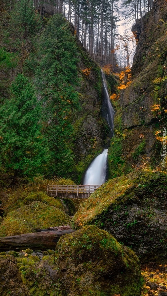 Wodospad Wahclella Falls