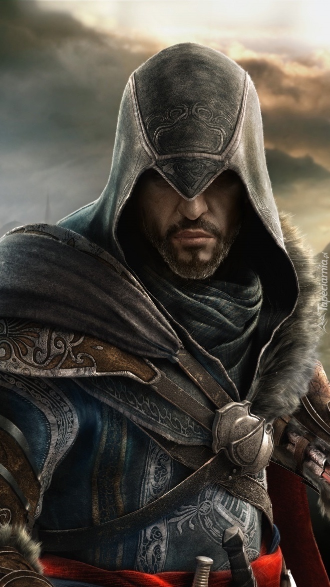Wojownik w grze komputerowej Assassins Creed