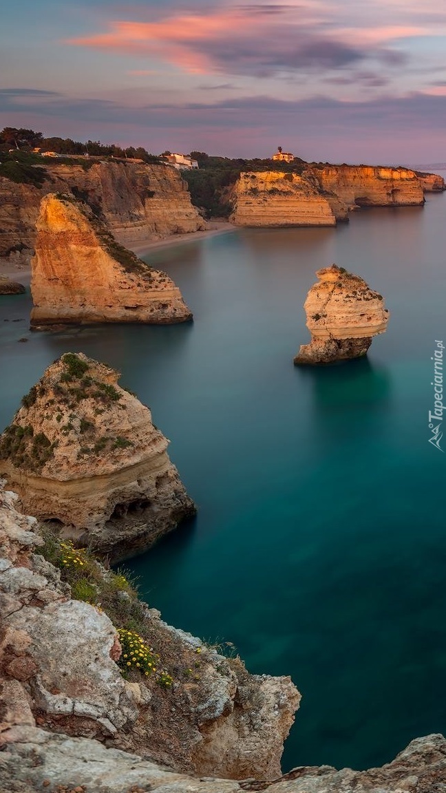 Wybrzeże w regionie Algarve