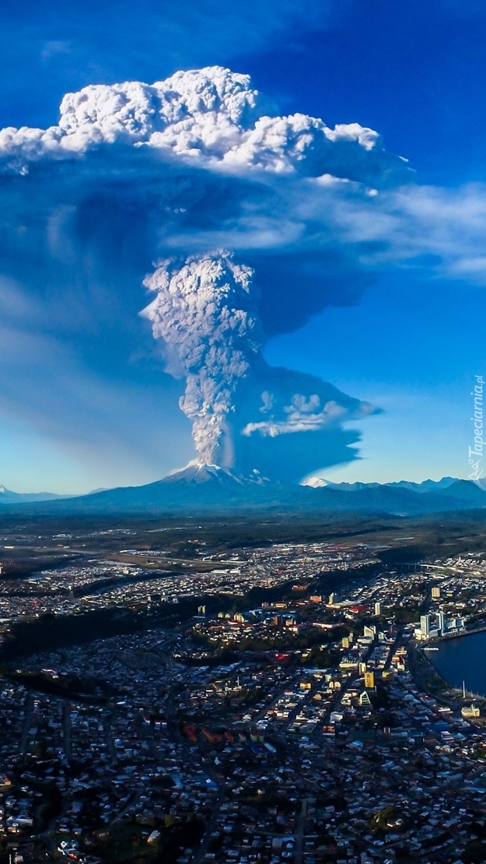 Wybuch wulkanu w Chile