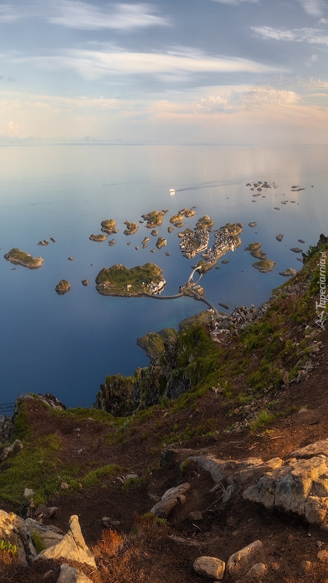 Wysepki na Morzu Norweskim