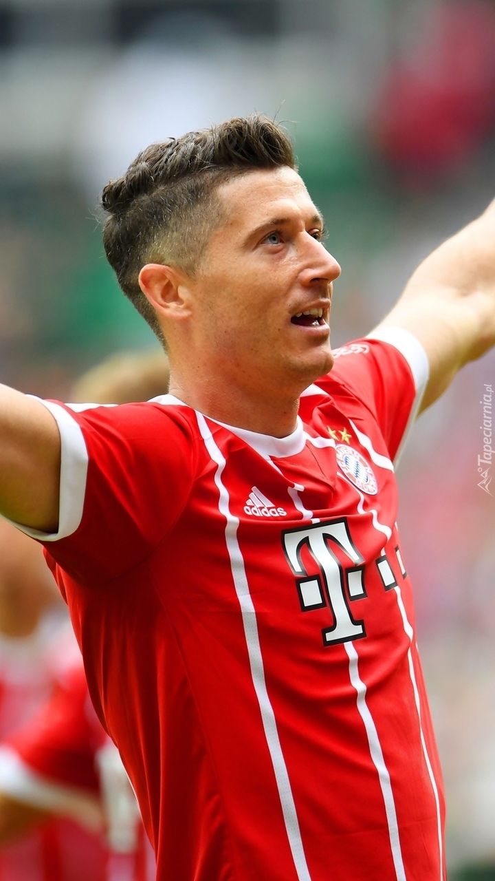 Zadowolony Robert Lewandowski