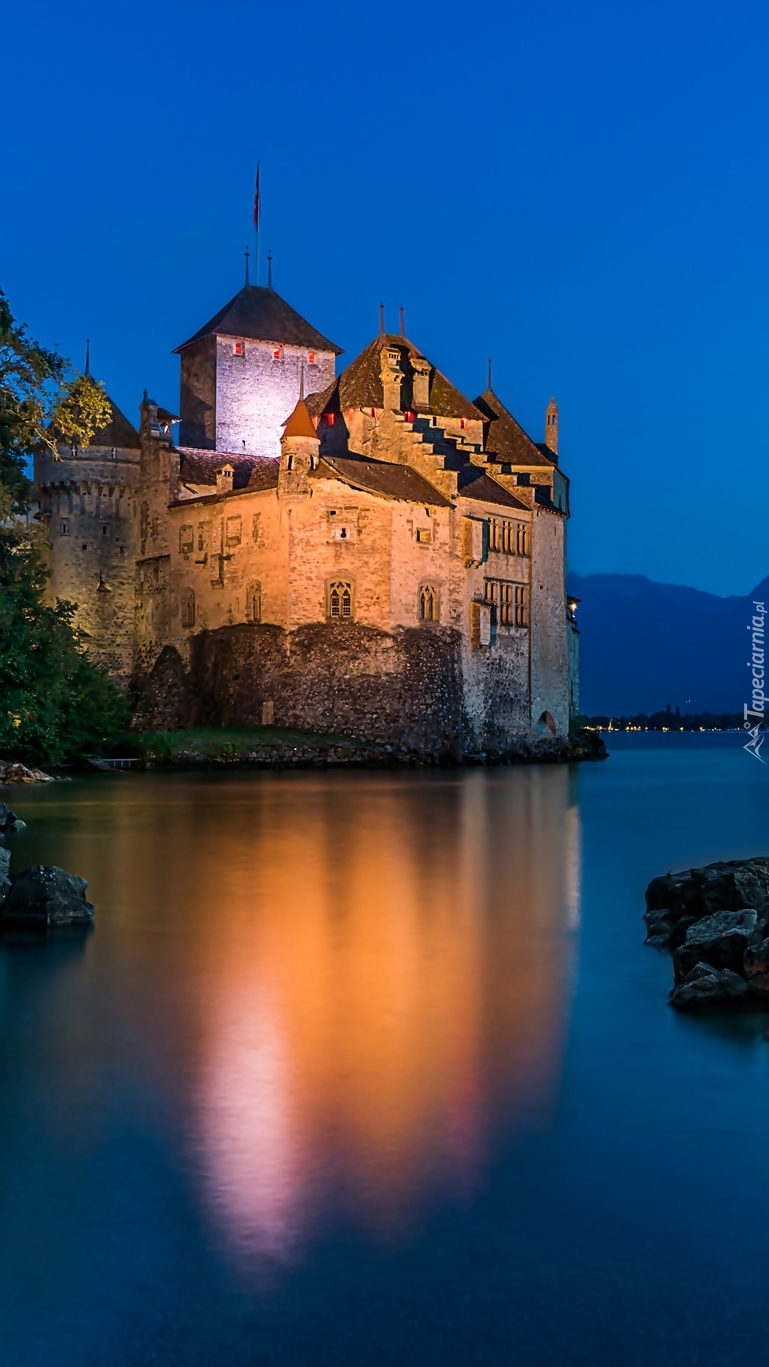 Zamek Chillon w Szwajcarii