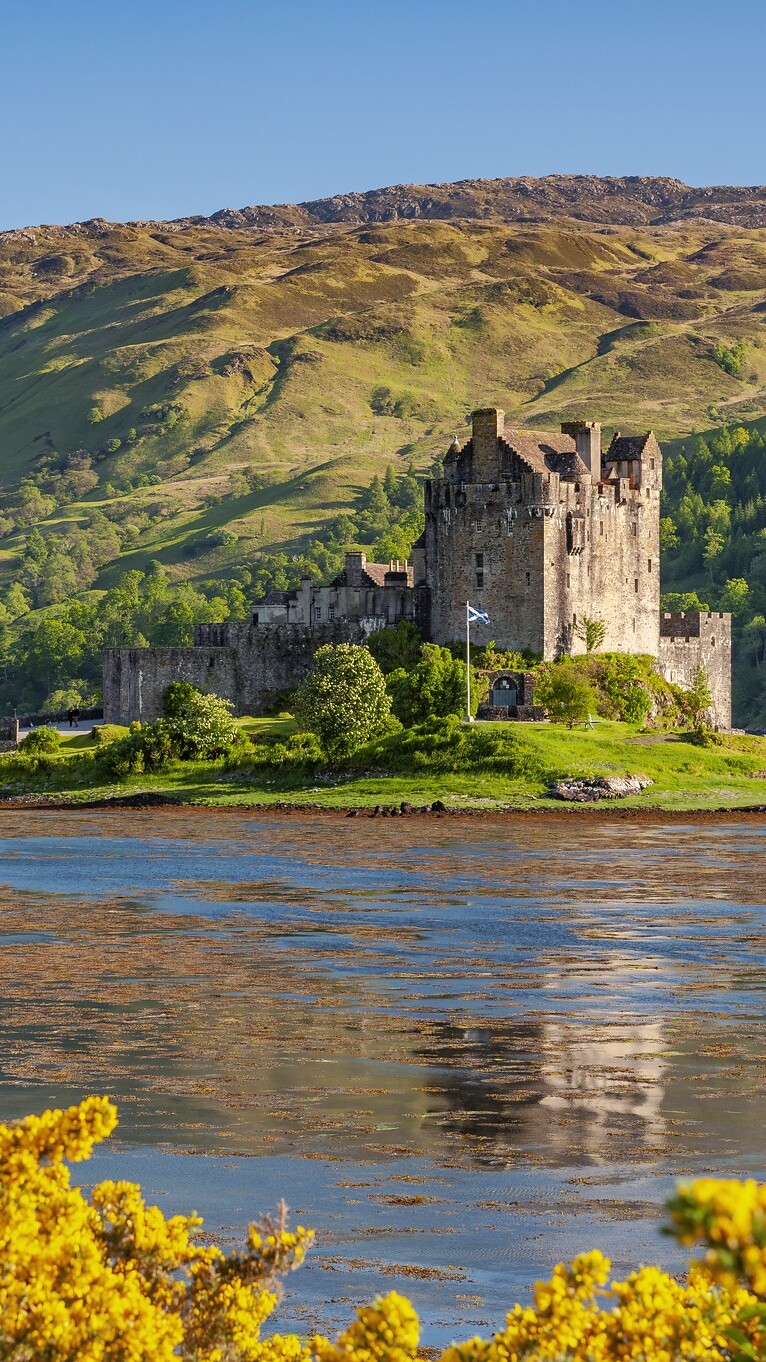 Zamek Eilean Donan Castle w Szkocji