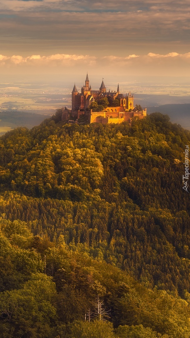 Zamek Hohenzollern w Niemczech