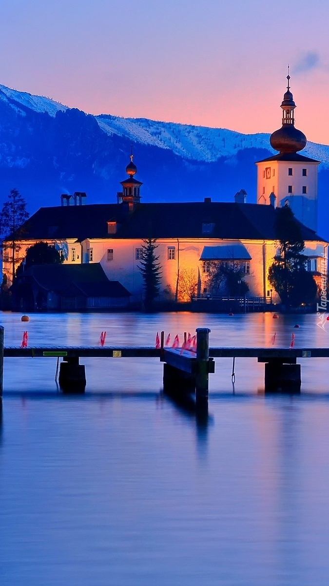 Zamek Ort nad jeziorem w Gmunden