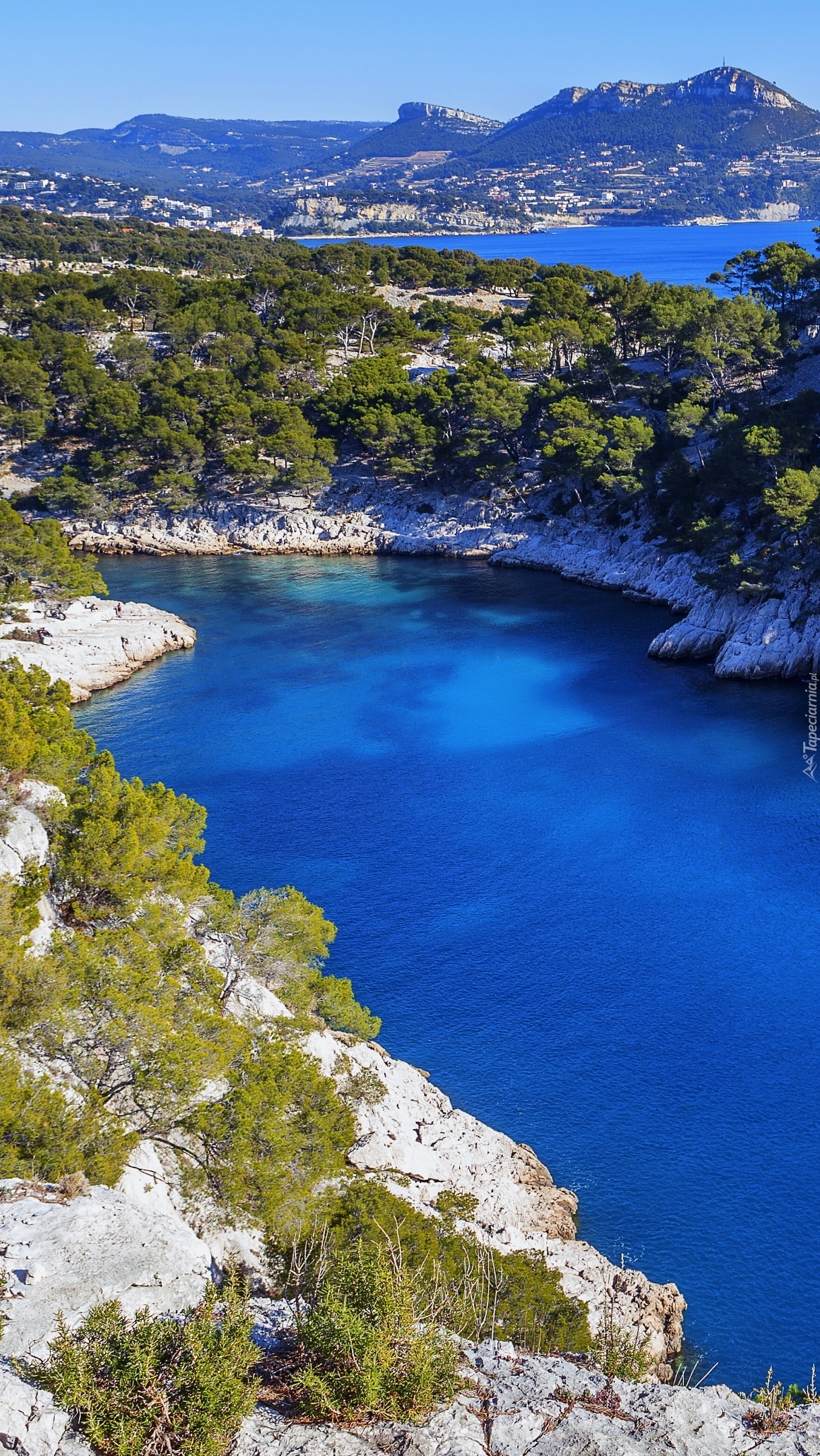 Zatoka Calanque de Port Miou we Francji