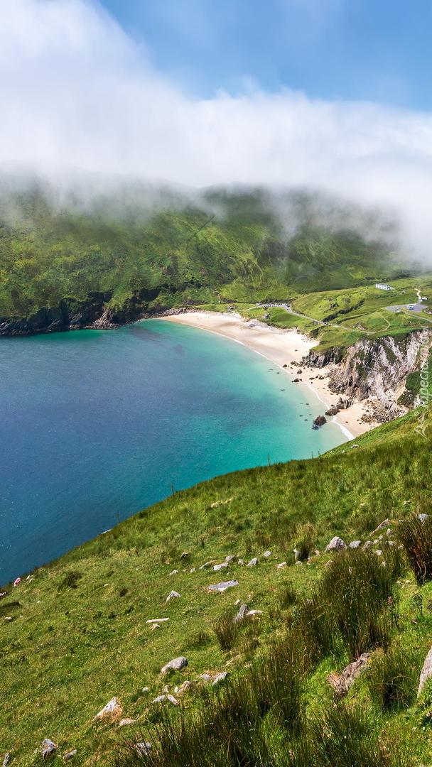 Zatoka Keem Bay na wyspie Achill