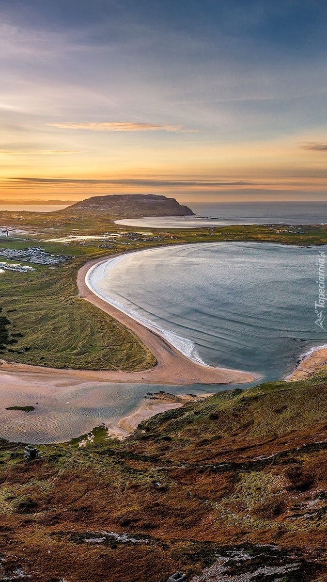 Zatoka Tullagh Bay w Irlandii