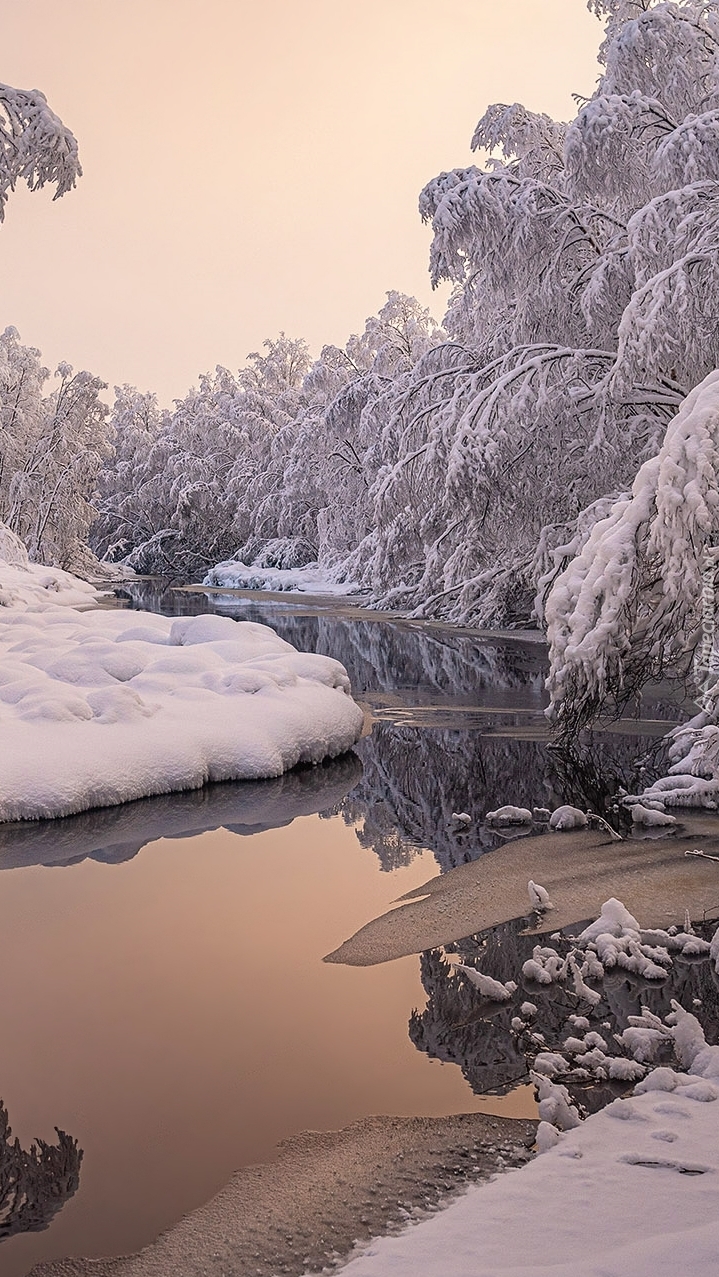 Zima nad rzeką