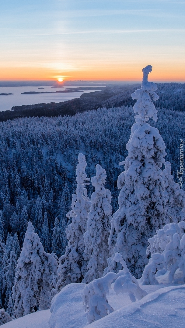 Zima w Finlandii