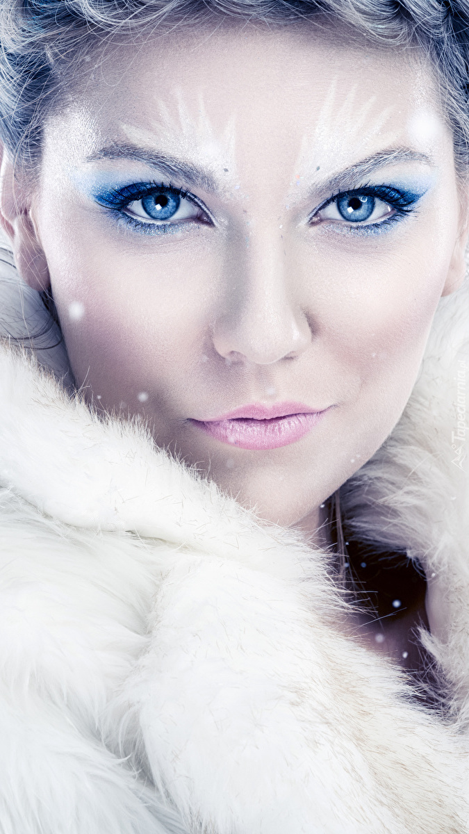 Zimowy makijaż