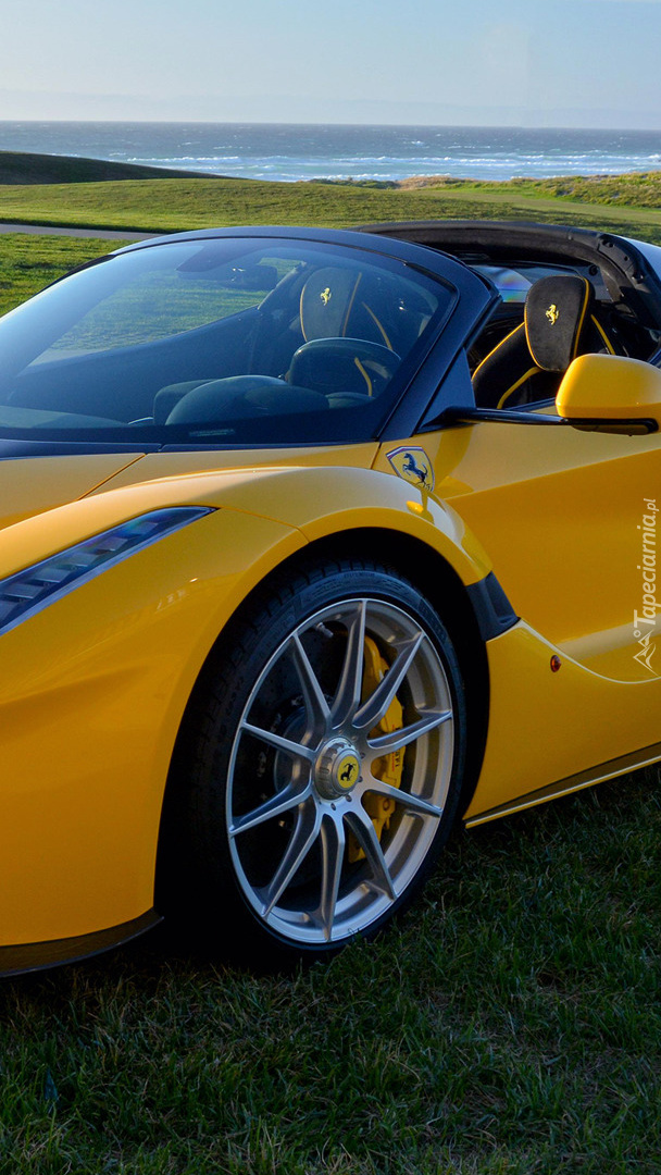 Żółty LaFerrari Aperta