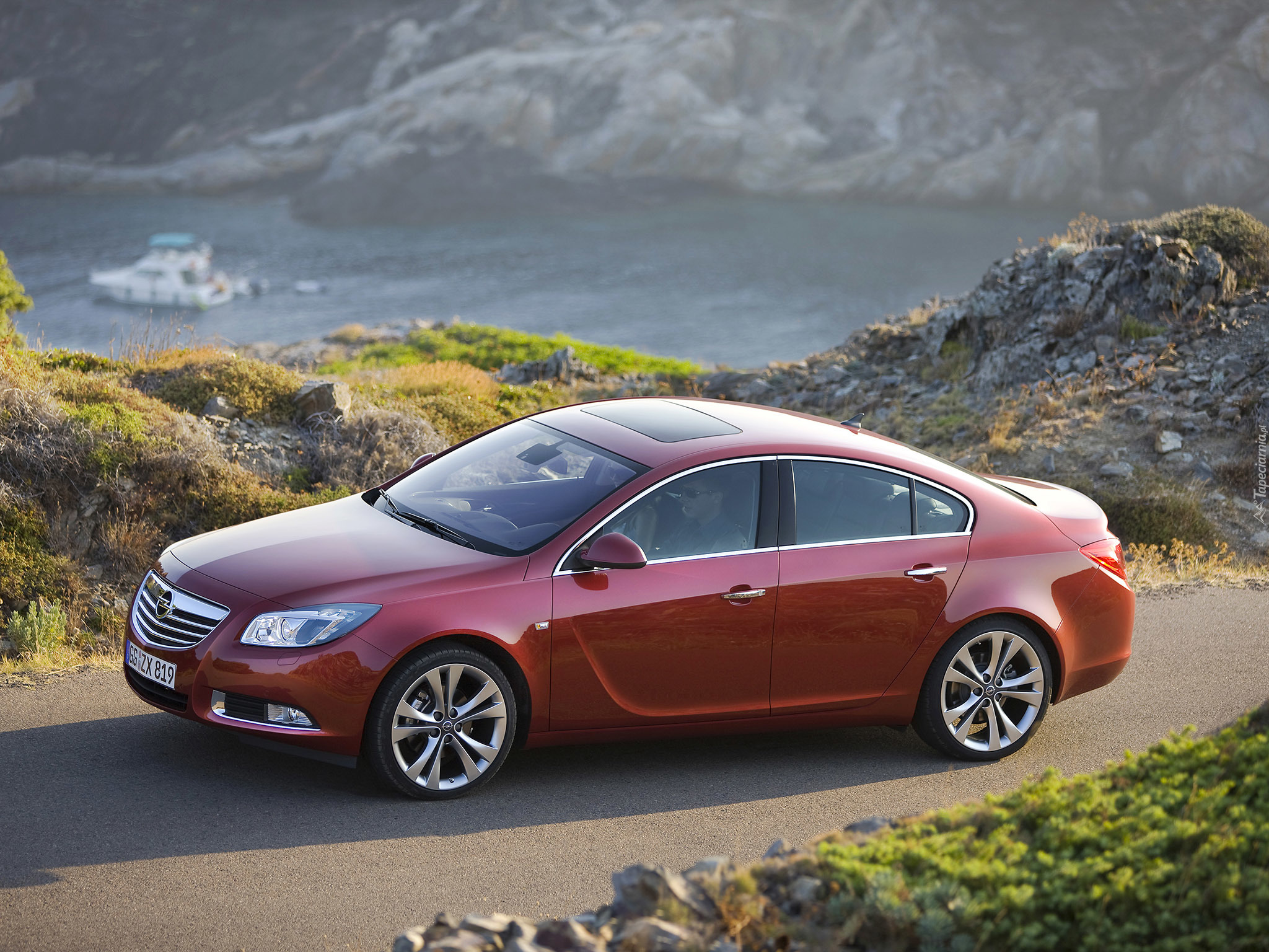 Opel Insignia, Droga, Woda, Jacht