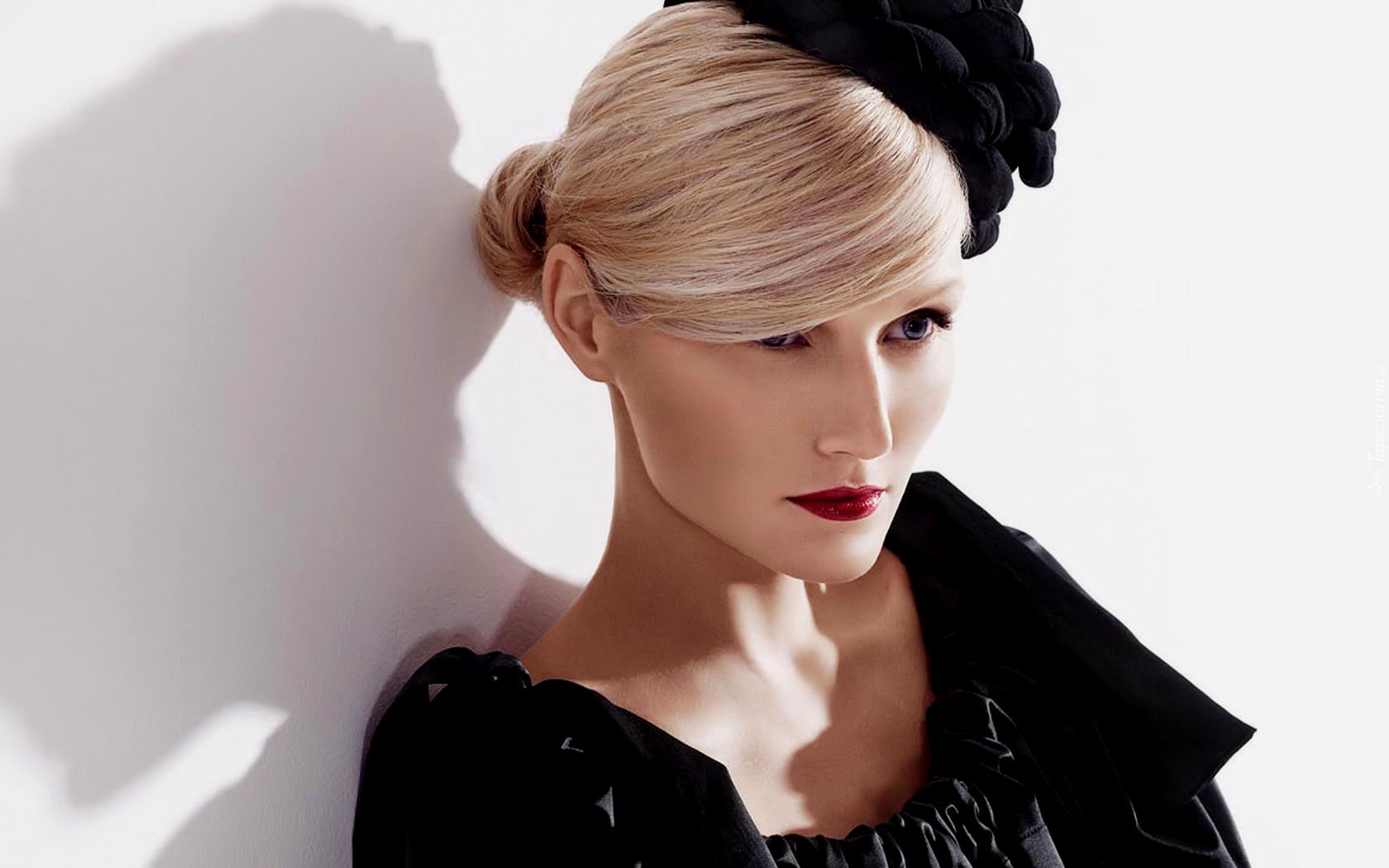 Kobieta, Portret, Blond