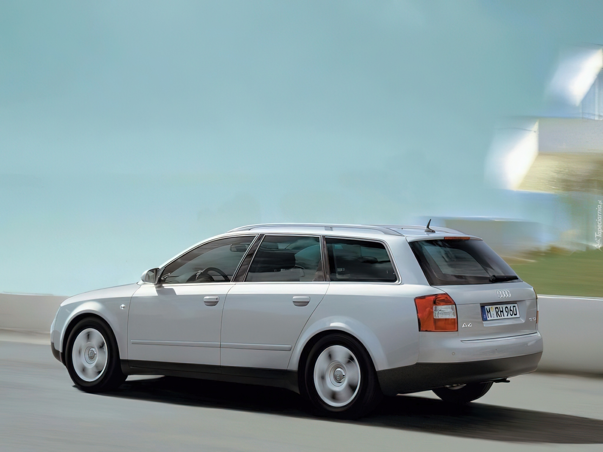 Srebrne, Audi A4, Avant