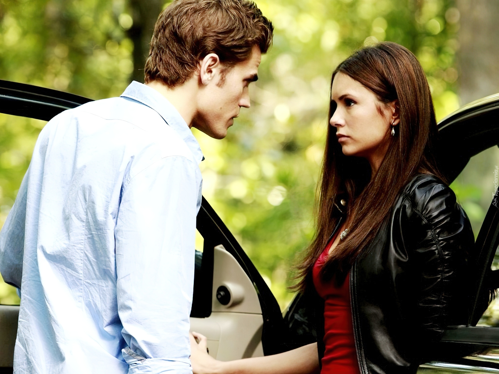 Pamiętniki wampirów, The Vampirie Diaries, Paul Wesley, Nina Dobrev