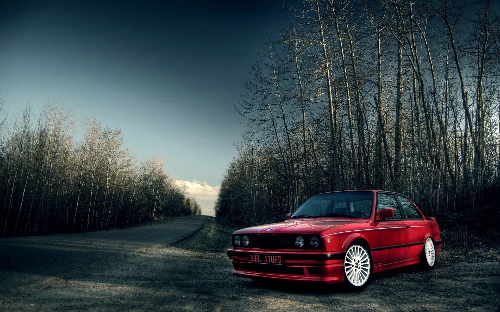 Czerwone, Bmw E30, M-Technik 2