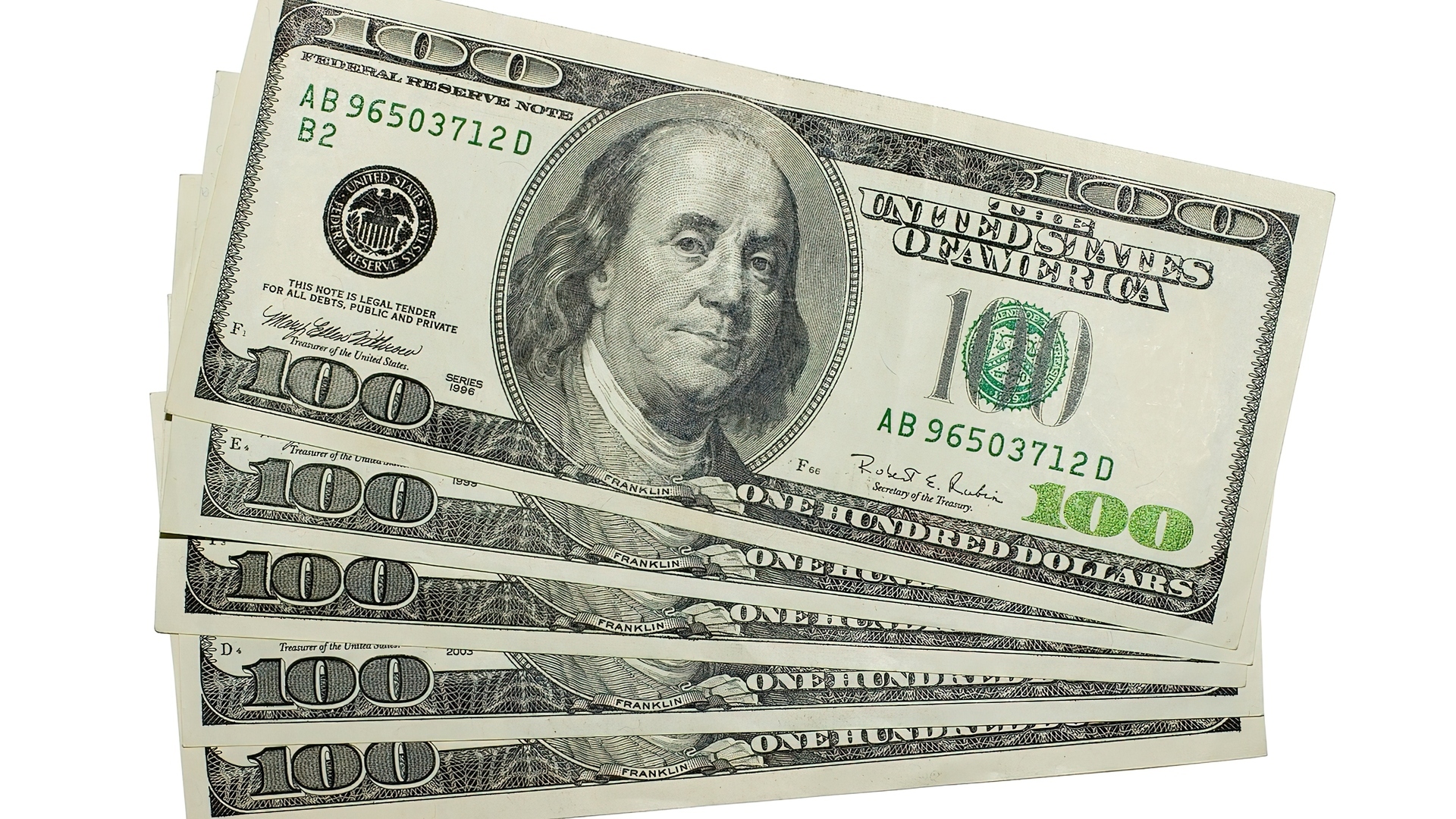 Banknoty, Dolary
