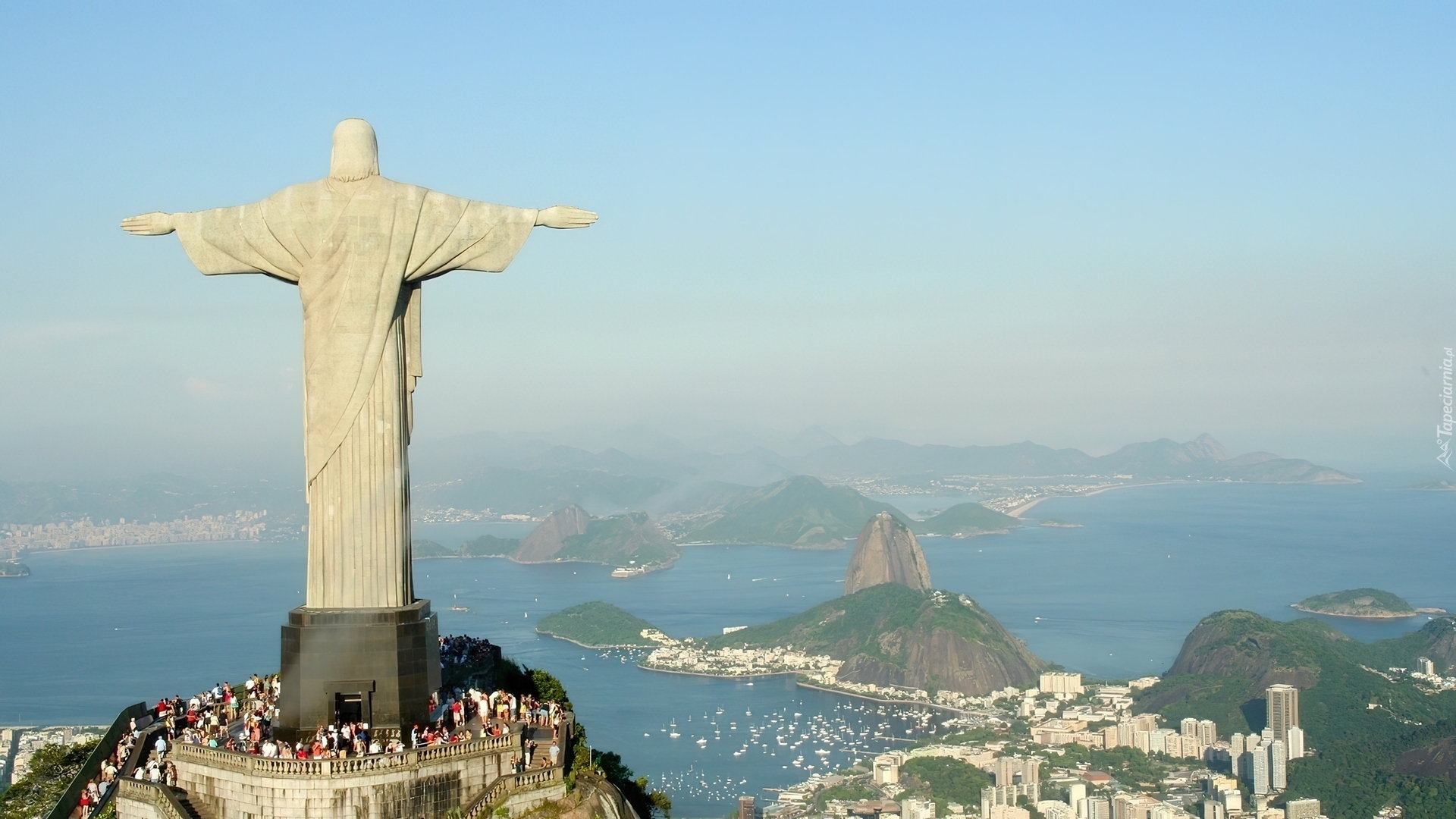 Brazylia, Rio De Janeiro, Posąg, Pomnik Jezusa Chrystusa