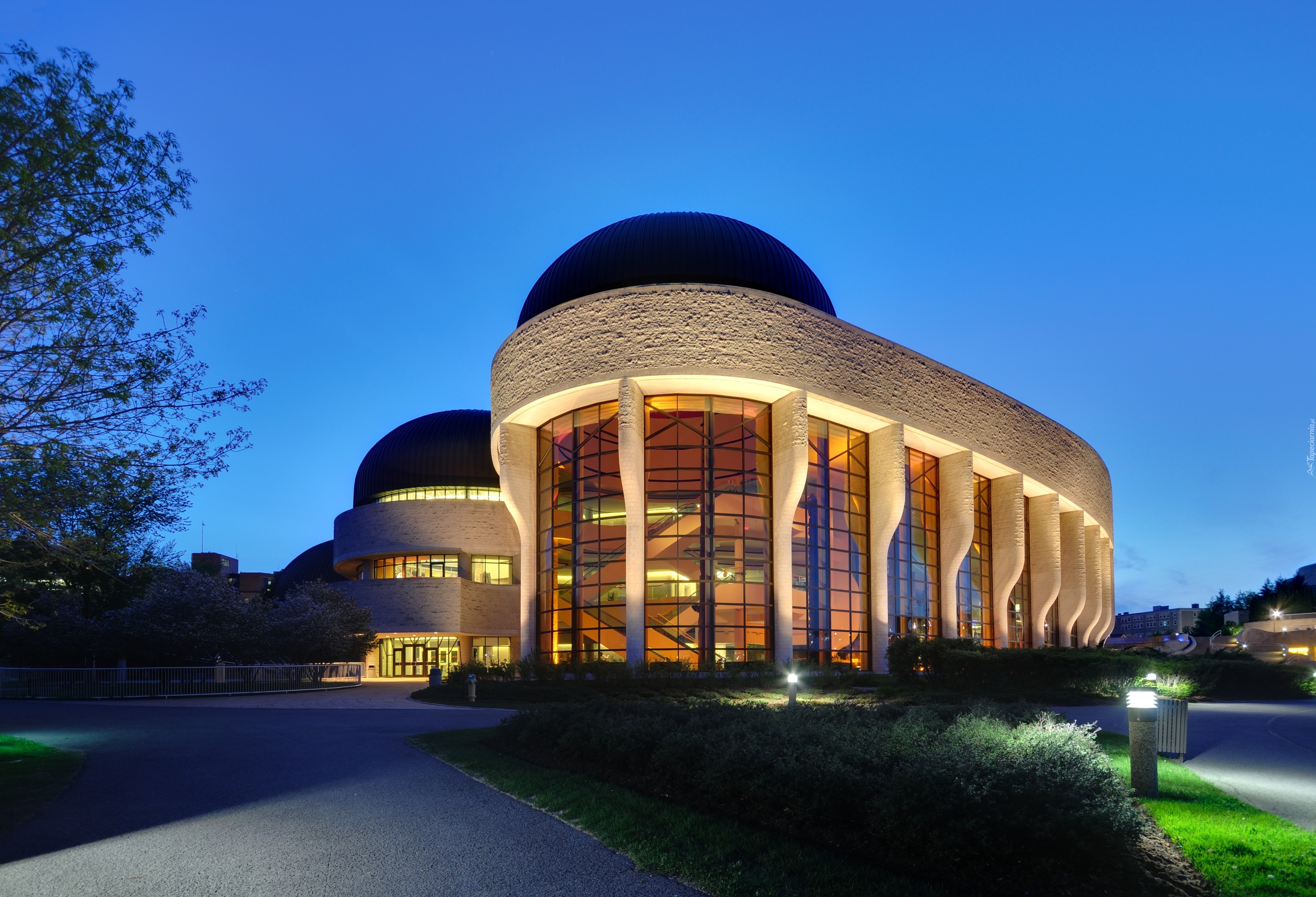 Kanada, Gatineau, Kanadyjskie Muzeum Cywilizacji, Oświetlenie