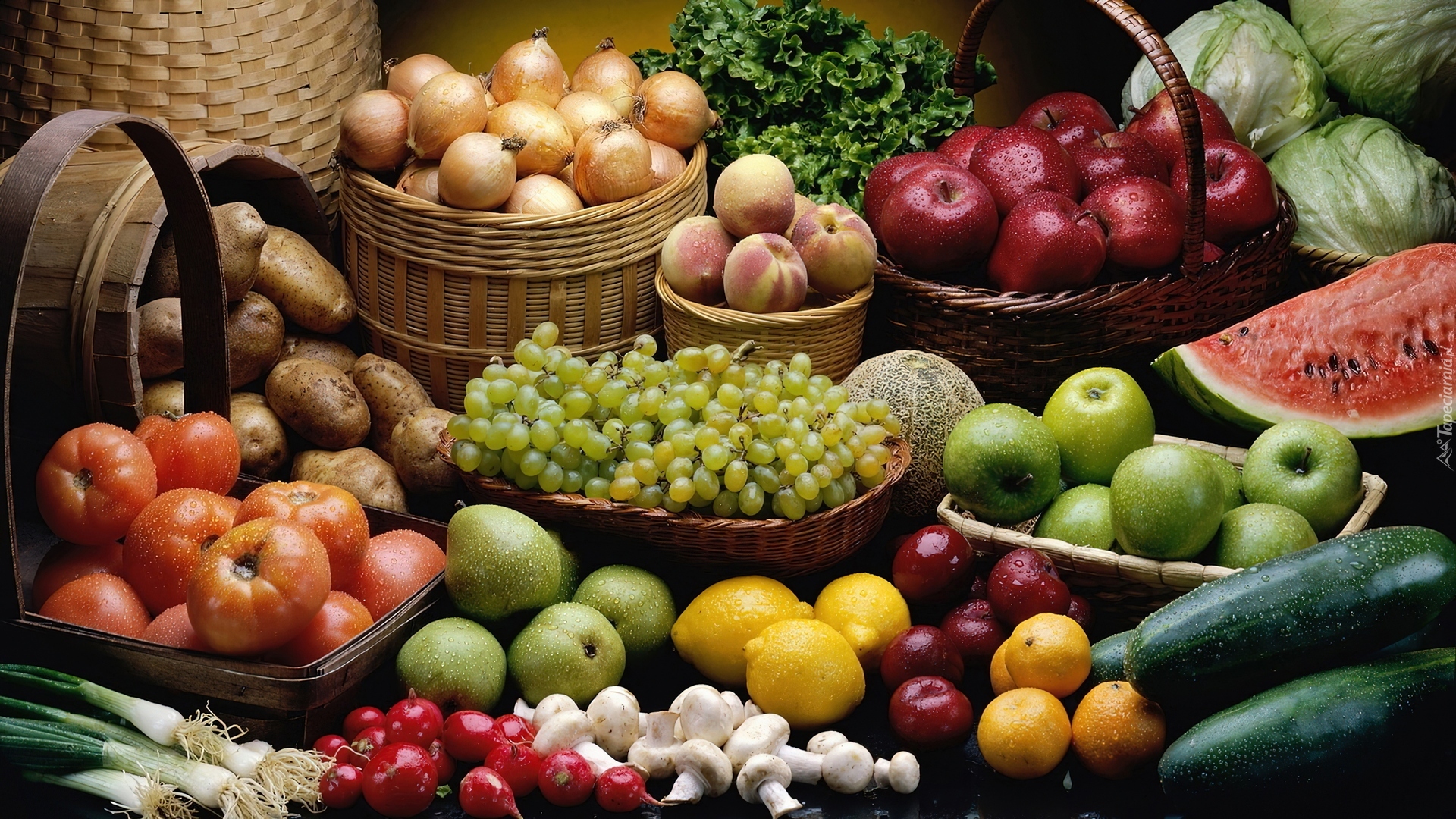 Owoce, Warzywa, Zbiory