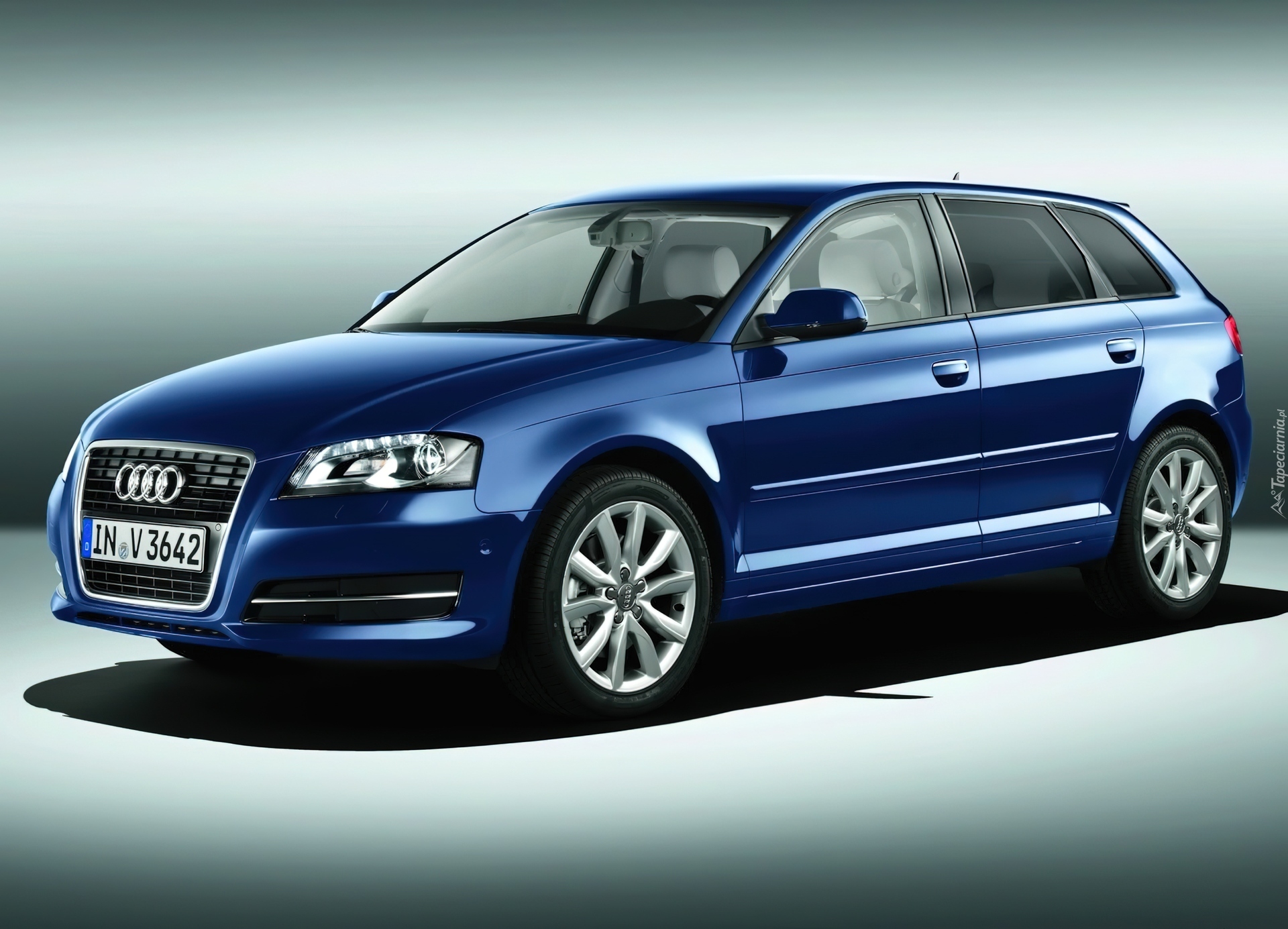 Niebieskie, Audi A3 Sportback