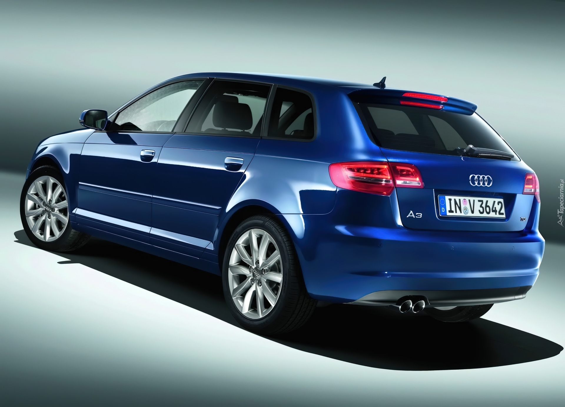 Niebieskie, Audi A3 Sportback