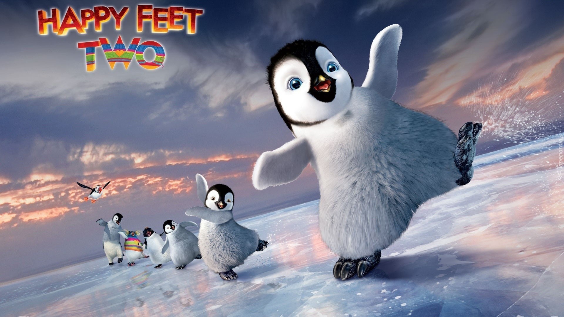 Pingwiny, Happy Feet, Tupot małych stóp