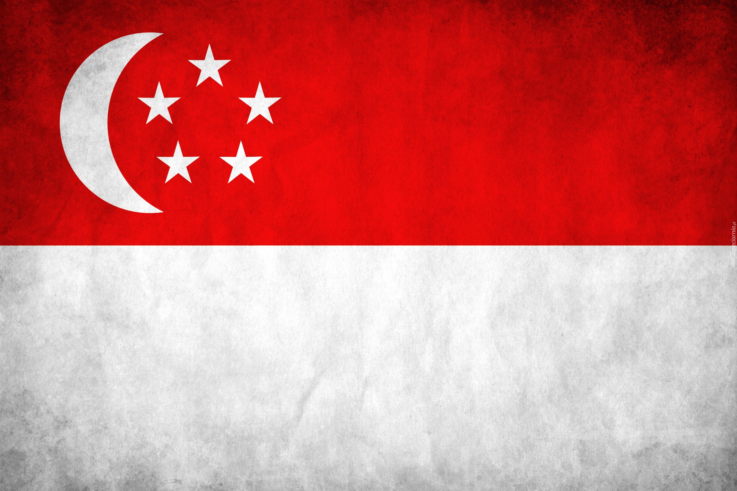 Flaga, Państwa, Singapur