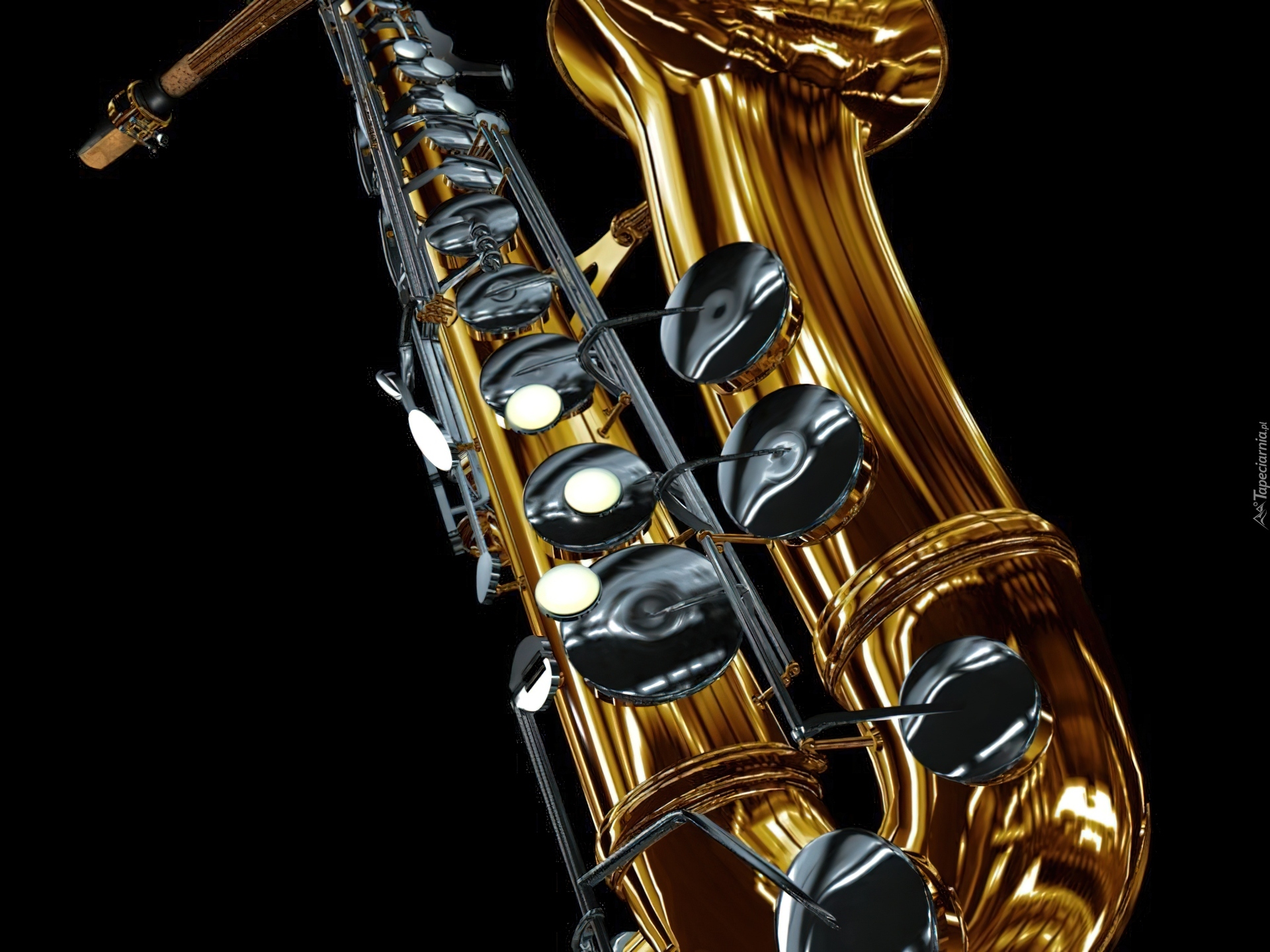 Saksofon, Instrument, Złoty