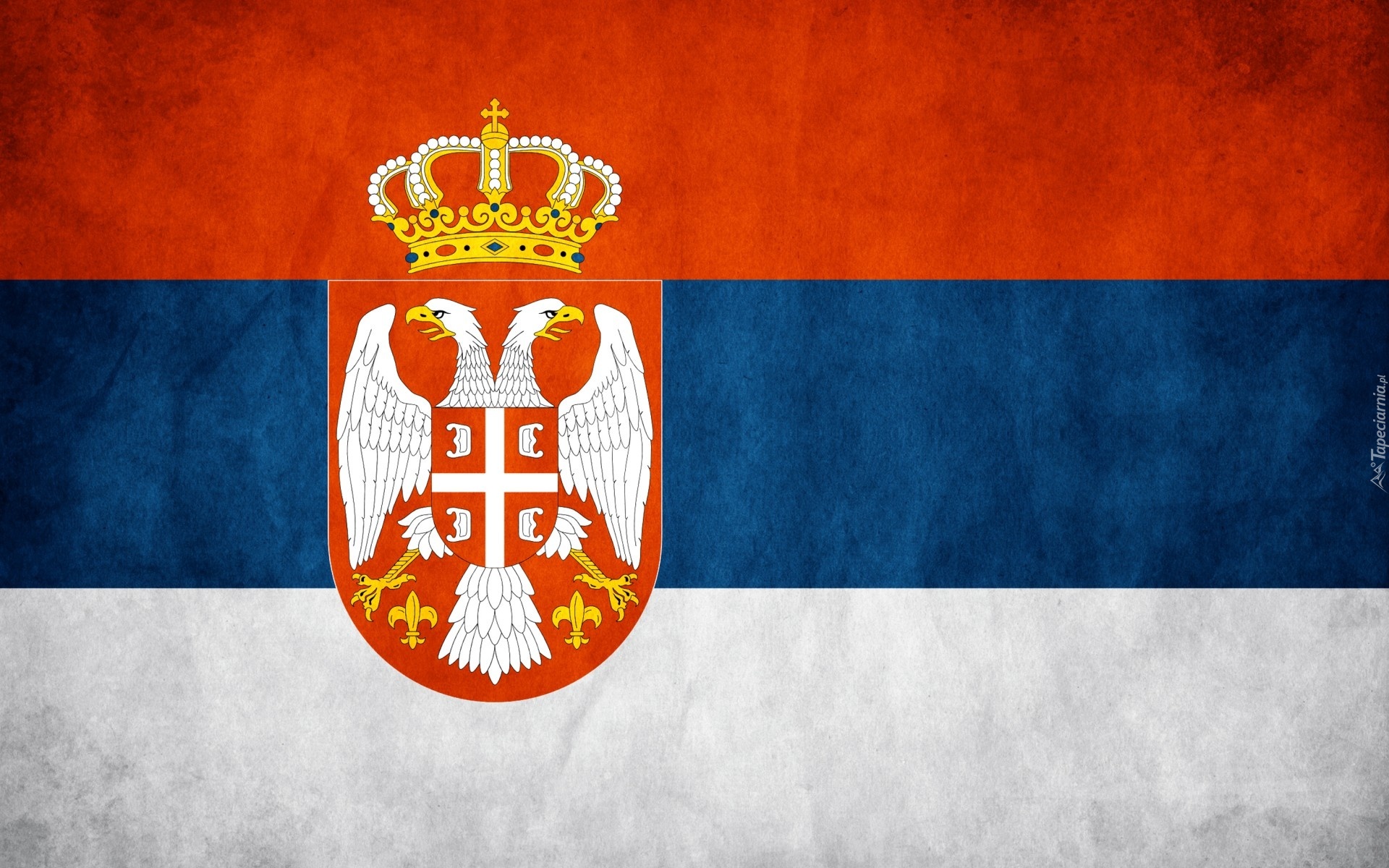 Flaga, Państwowa, Serbia