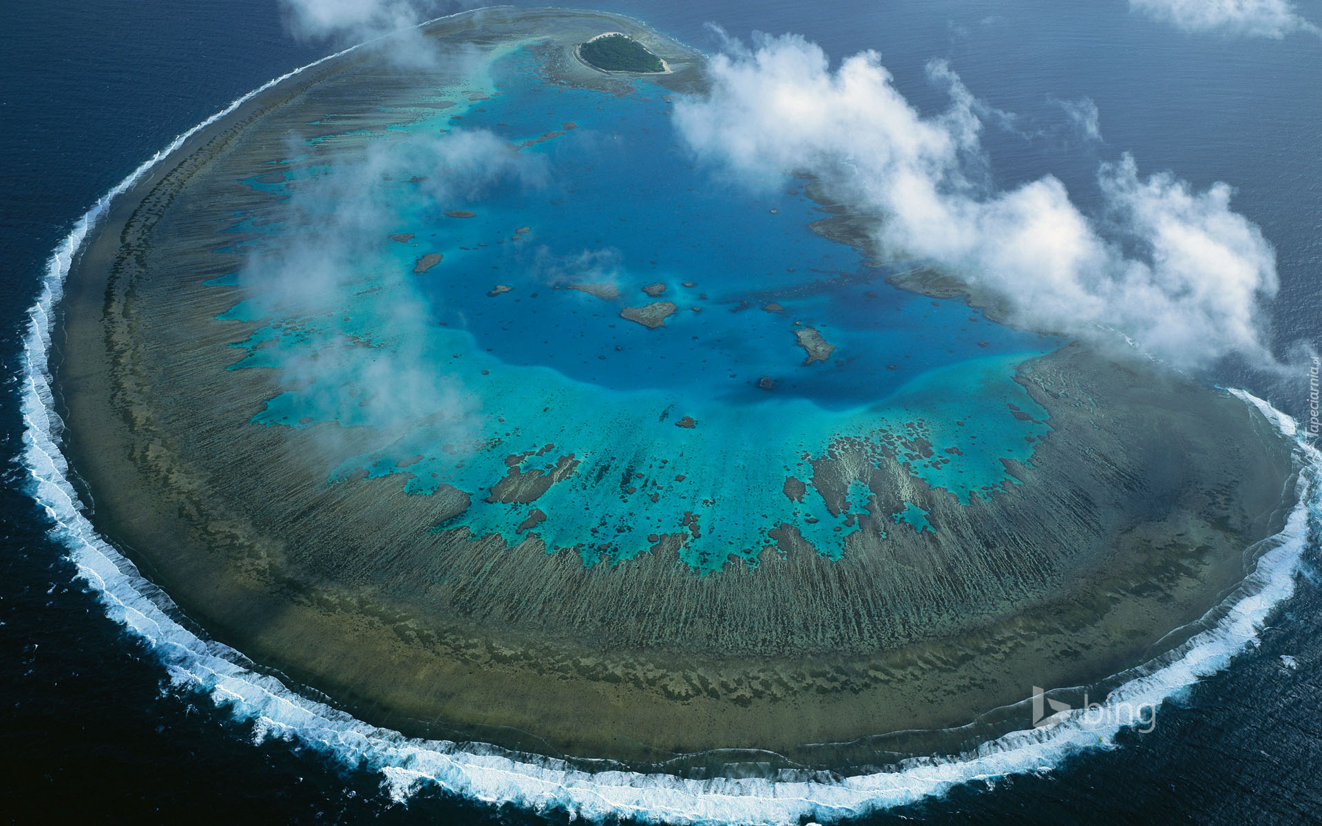 Oceania, Wyspy, Morze, Rafa, Australia