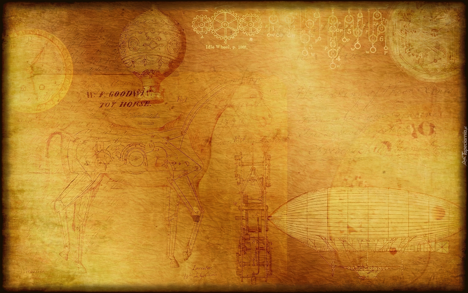 Steampunk, Szkice, Mechanika