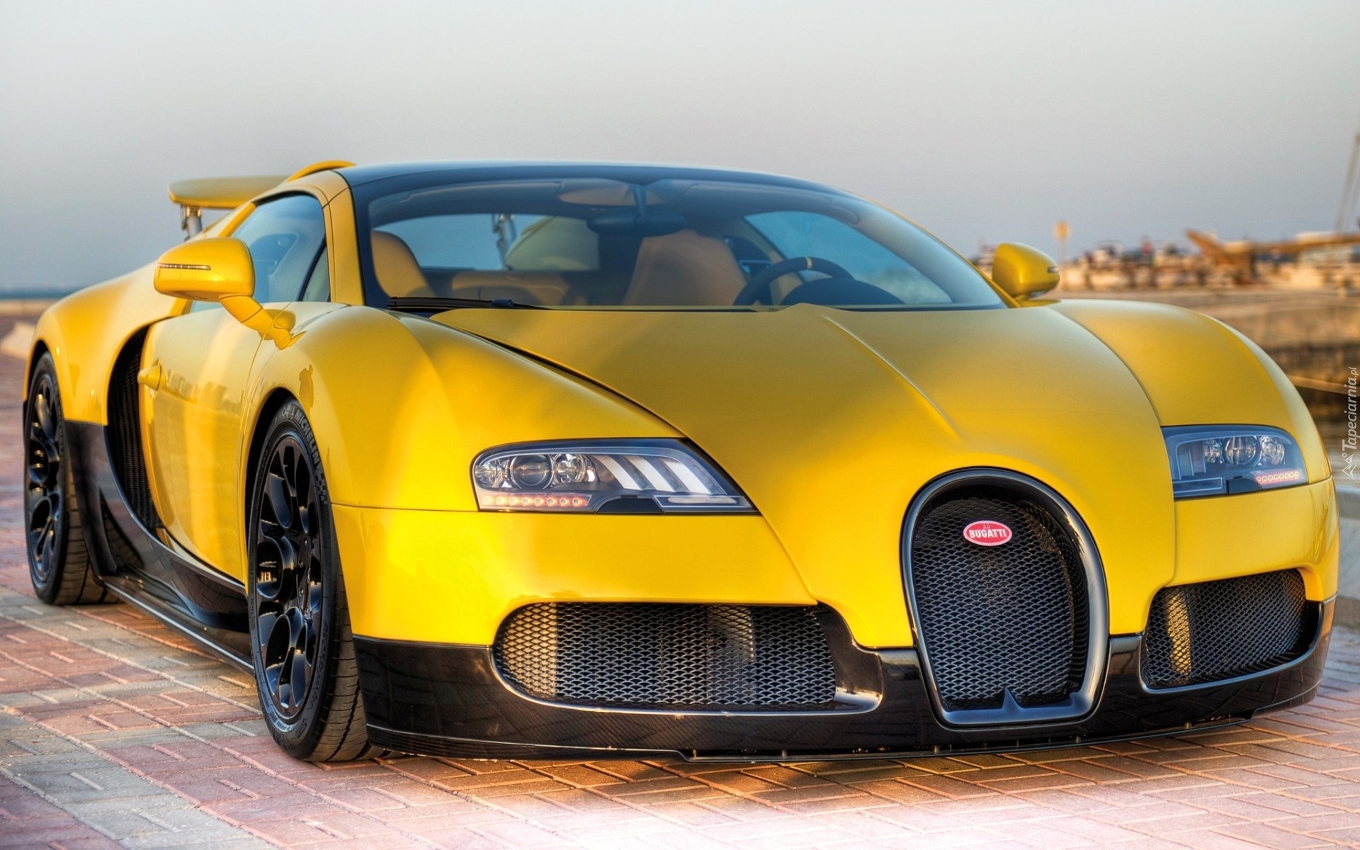 Bugatti Veyron Grand Sport, Żółty