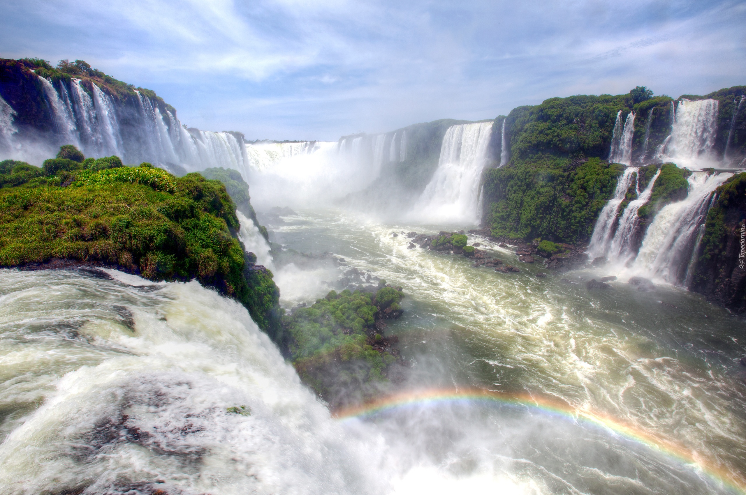 Действующий водопад. Водопады Игуасу Аргентина. КАТАРАКТНЫЙ водопад. Водопад Игуасу Радуга.