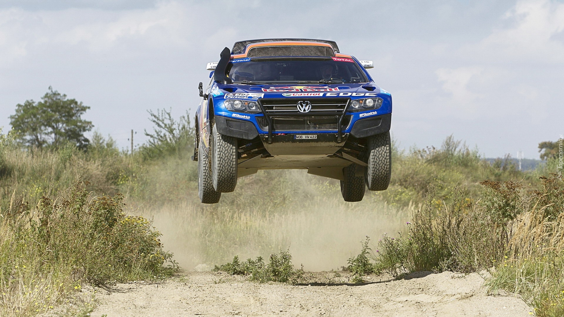 VW Race Touareg 3, Wyskok, Droga, Dakar