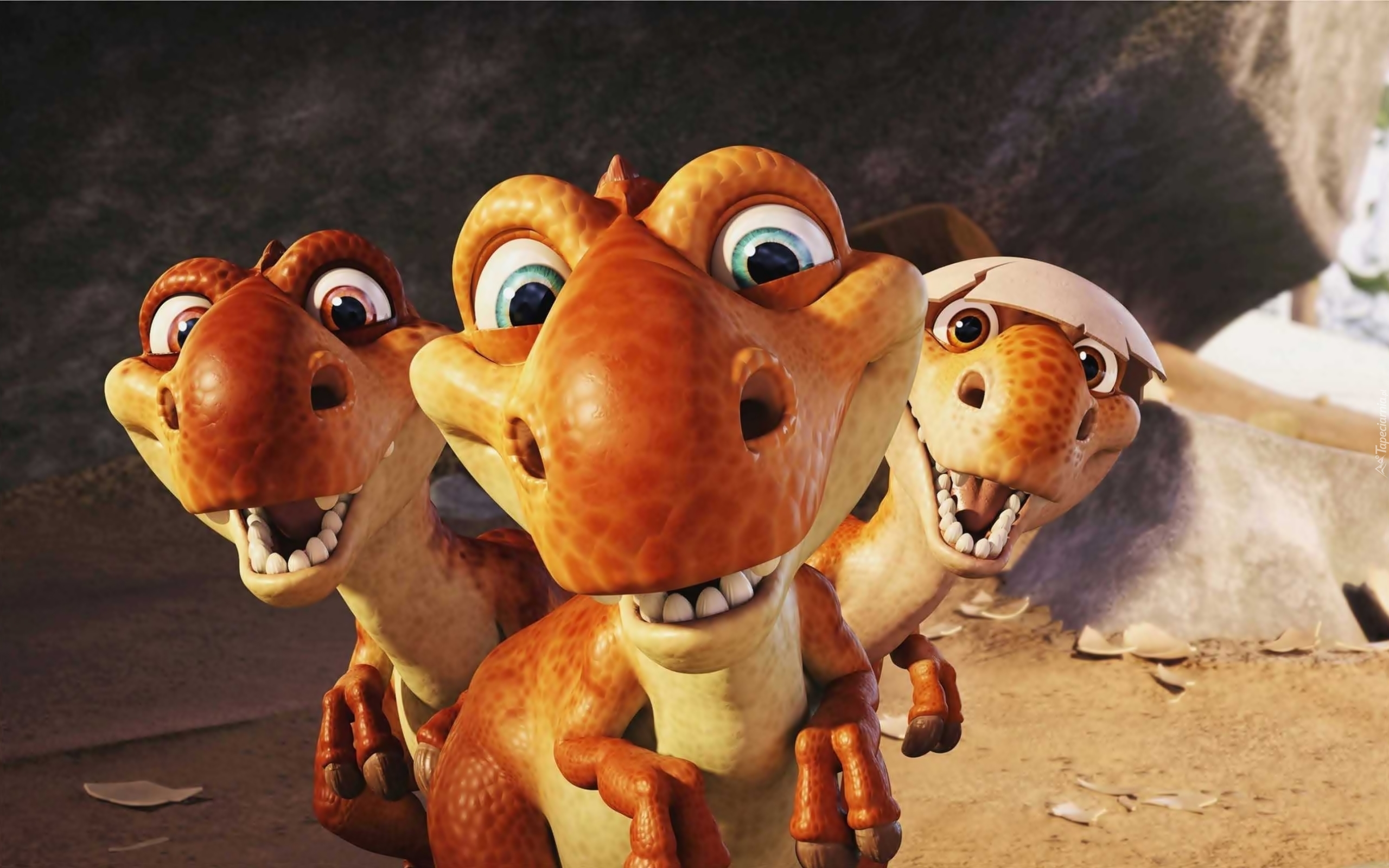 Dinozaury, Maluchy, Skorupki, Epoka Lodowcowa 3, Ice Age