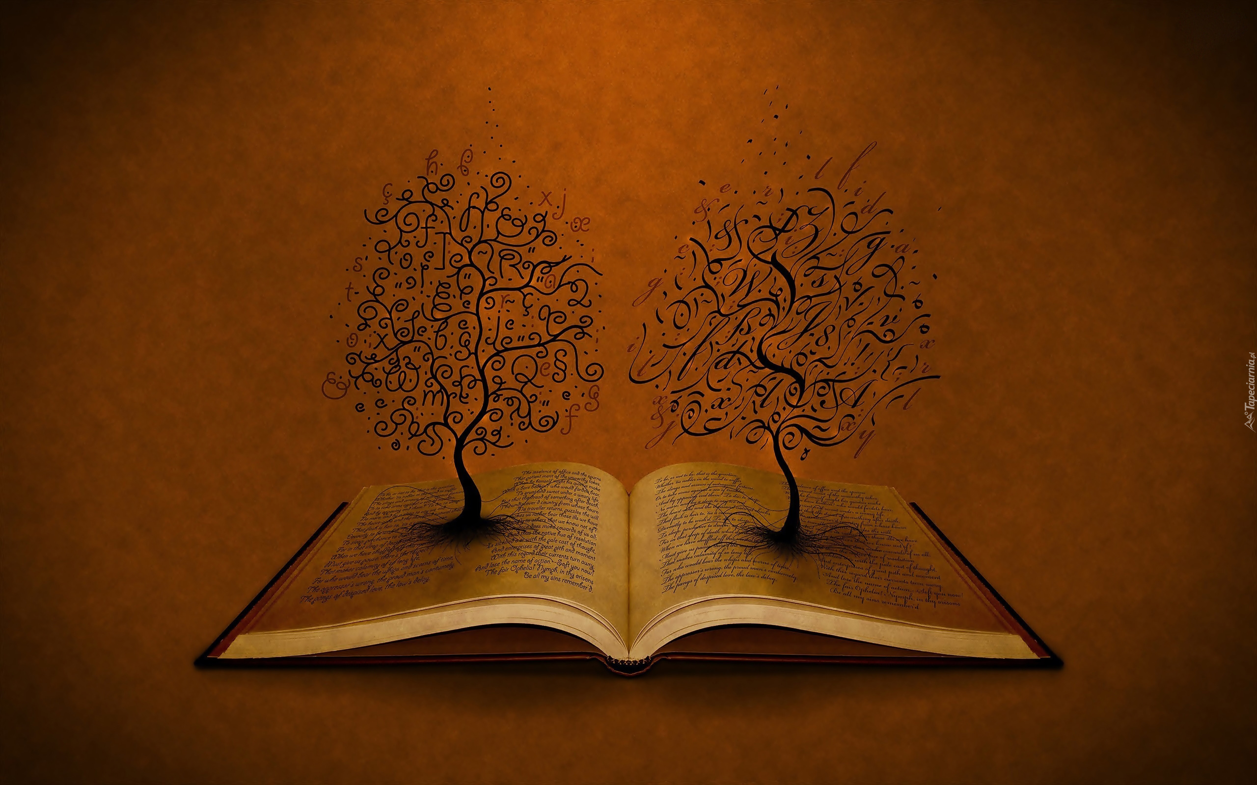 Książka, Drzewa