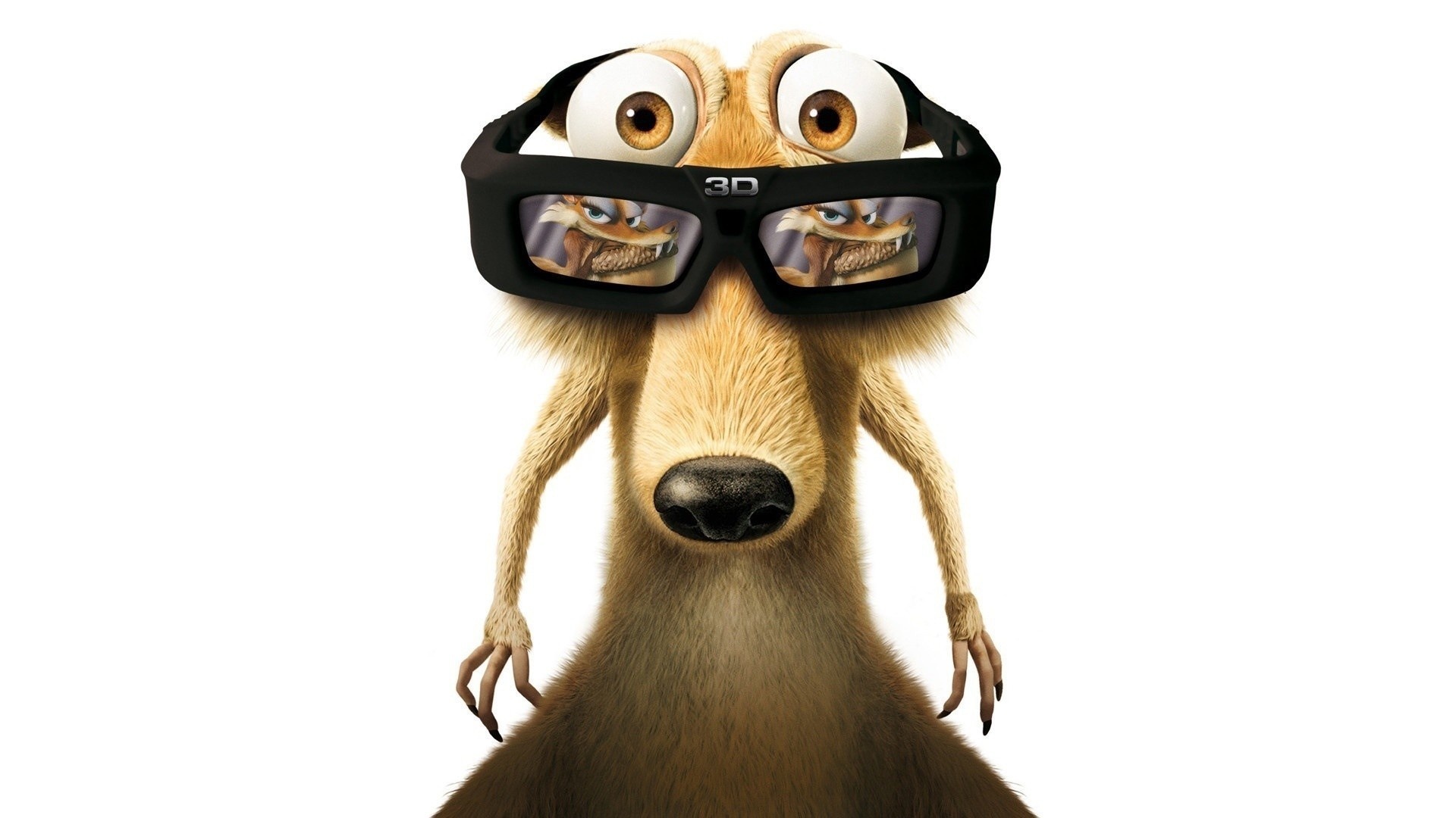 Epoka lodowcowa, Ice Age, Wiewiór, Okulary