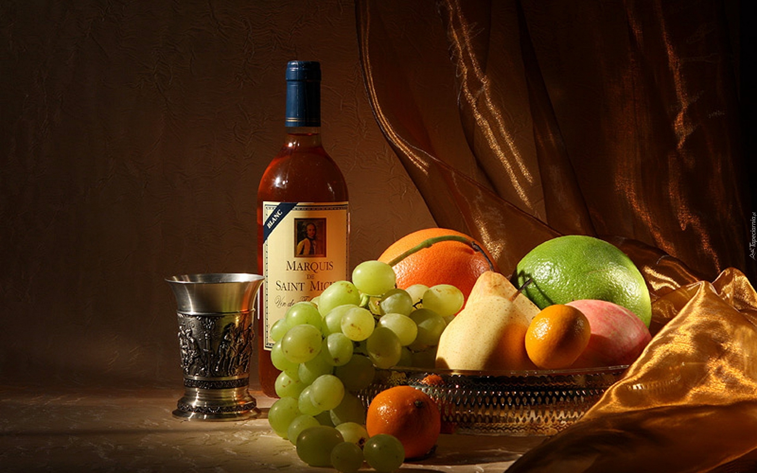 Wino, Owoce, Szklaneczka