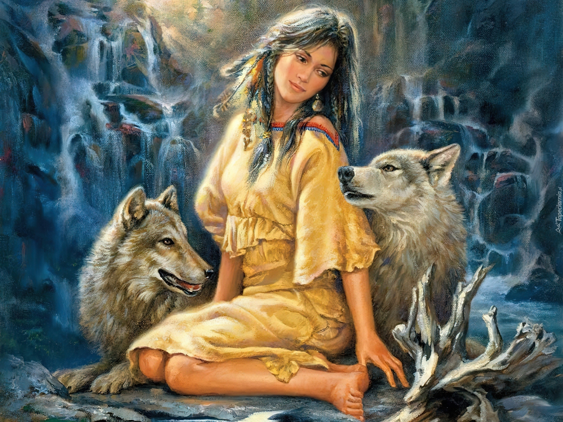 Indianka, Wilki