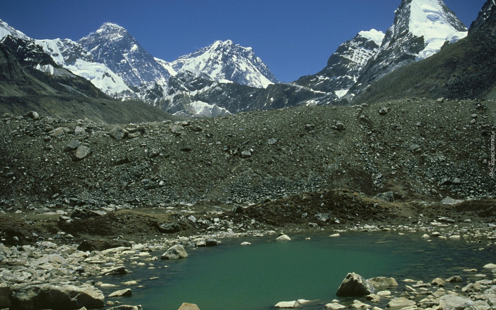 Chiny, Nepal, Mount, Everest, Góry, Sagarmatha, Narodowy, Park