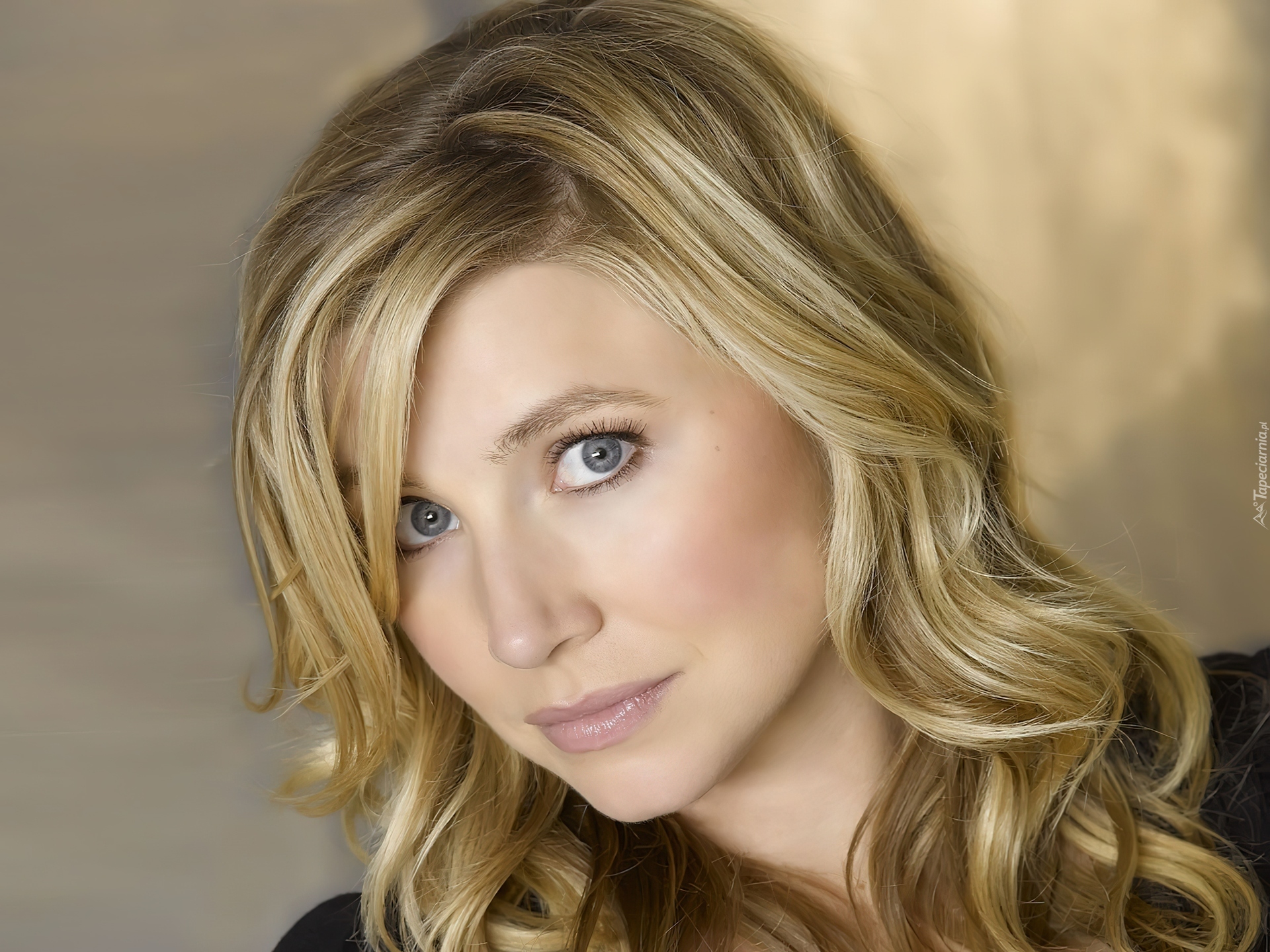 Sarah Chalke, Spojrzenie, Szare, Oczy